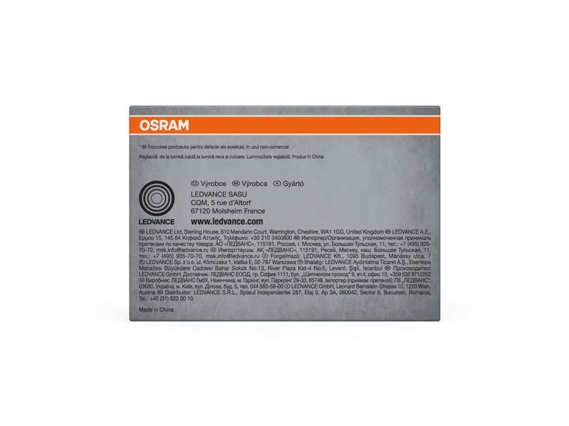 OSRAM Einbauleuchte SMART+ Matter Recess Multicolor 80 mm, RGBW