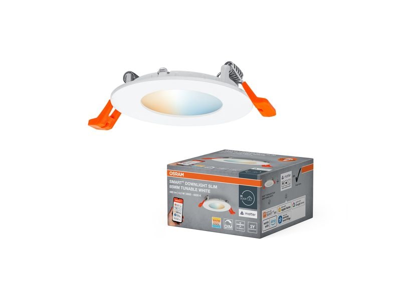 OSRAM Einbauleuchte SMART+ Spot ultra 85 mm, TW