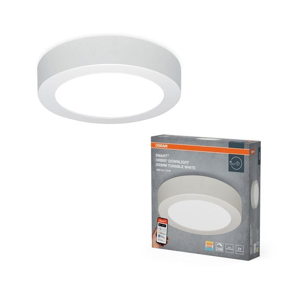 OSRAM Deckenleuchte SMART+ Matter Surface Downlight 20 cm, TW