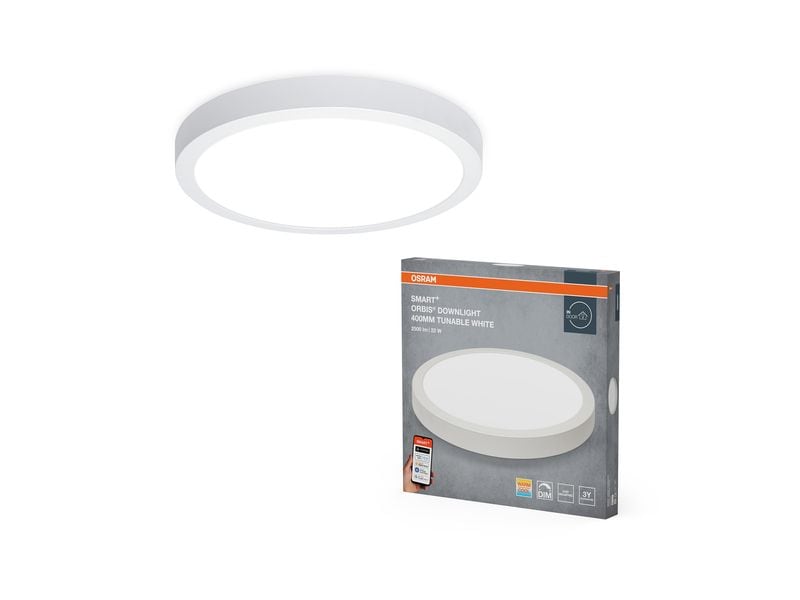 OSRAM Deckenleuchte SMART+ Matter Surface Downlight 40 cm, TW