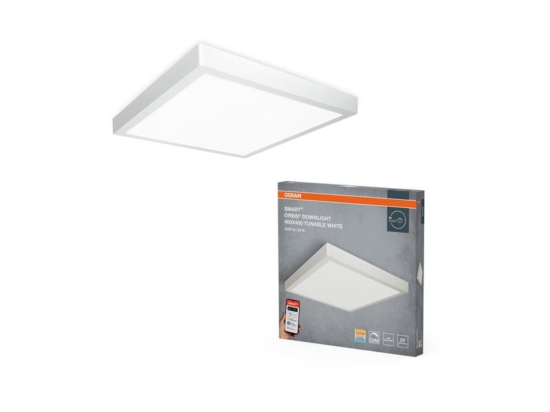 OSRAM Deckenleuchte SMART+ Matter Surface Downlight 40 cm, TW