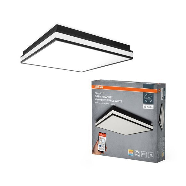 OSRAM Deckenleuchte SMART+ Orbis Magnet 45 x 45 cm, TW