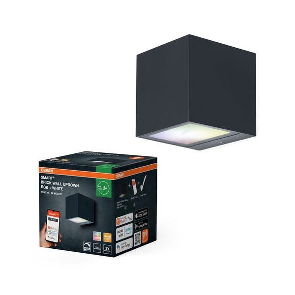 OSRAM Outdoor Wandleuchte Smart+ Brick UpDown RGB + W