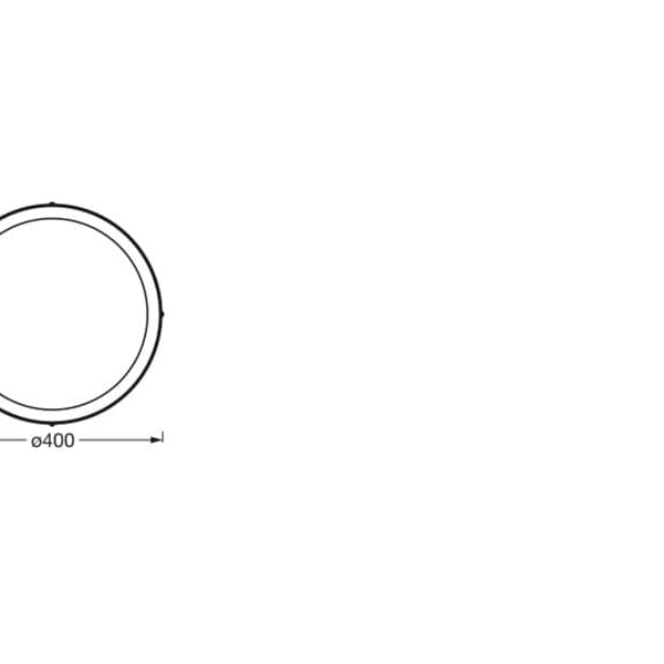 OSRAM Deckenleuchte SMART+ Matter Surface Downlight 40 cm, TW
