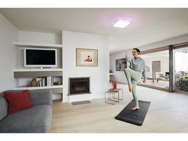 OSRAM Deckenleuchte SMART+ Orbis Backlite Square 35x35 cm, RGB+TW