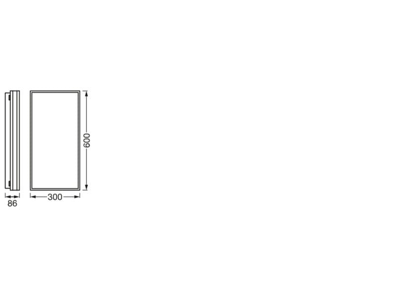 OSRAM Deckenleuchte SMART+ Orbis Magnet 60 x 30 cm, TW