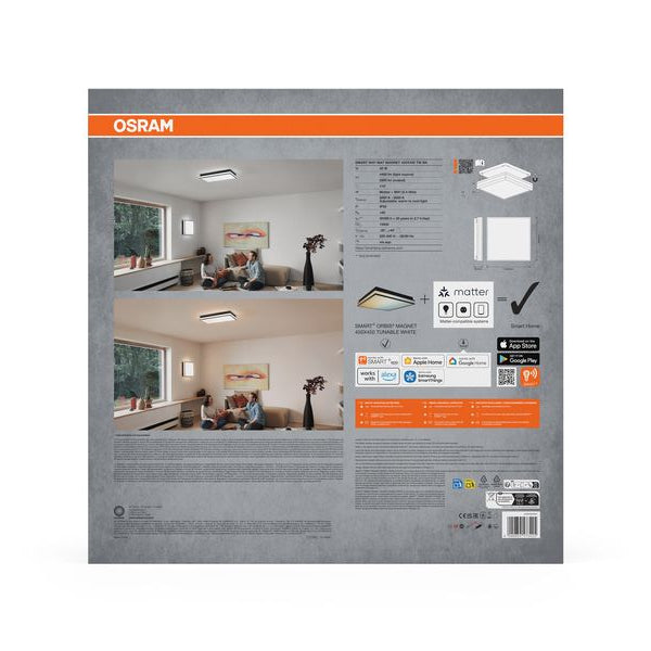 OSRAM Deckenleuchte SMART+ Orbis Magnet 45 x 45 cm, TW