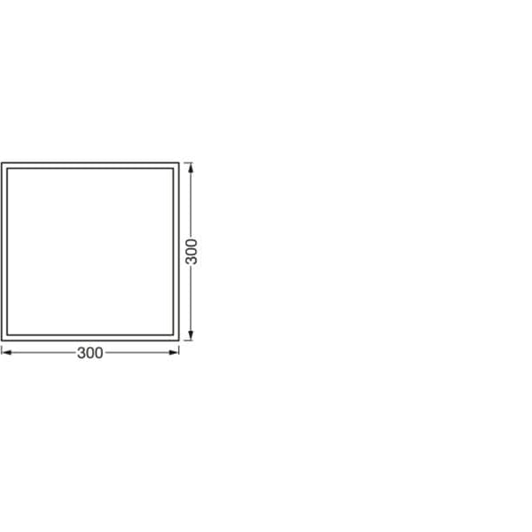OSRAM Deckenleuchte SMART+ Orbis Magnet 30 x 30 cm, TW