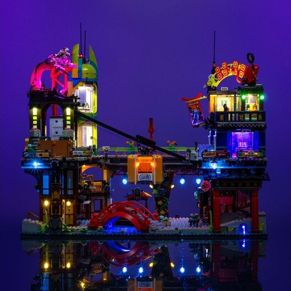 Light My Bricks LED-Licht-Set für LEGO® 71799 Die Märkte von NINJAGO City