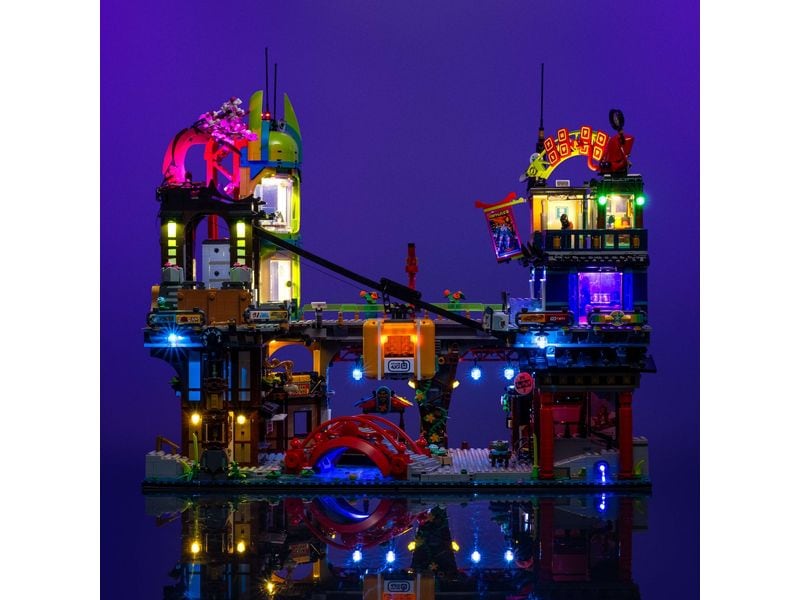 Light My Bricks LED-Licht-Set für LEGO® 71799 Die Märkte von NINJAGO City