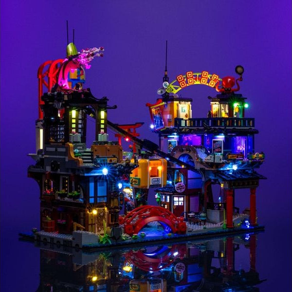 Light My Bricks LED-Licht-Set für LEGO® 71799 Die Märkte von NINJAGO City