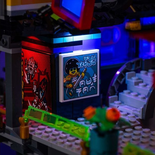 Light My Bricks LED-Licht-Set für LEGO® 71799 Die Märkte von NINJAGO City