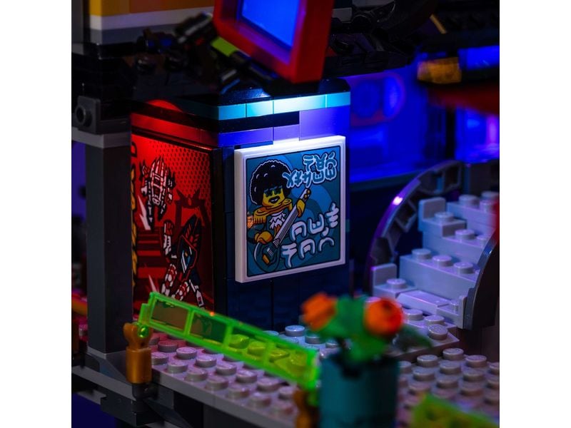 Light My Bricks LED-Licht-Set für LEGO® 71799 Die Märkte von NINJAGO City