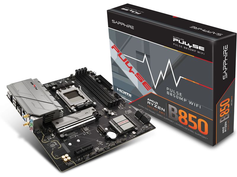 SAPPHIRE Mainboard PULSE B850M WIFI