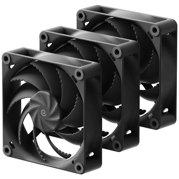 HAVN PC-Lüfter HAVN H12 PWM 120 mm Schwarz 3 Stück