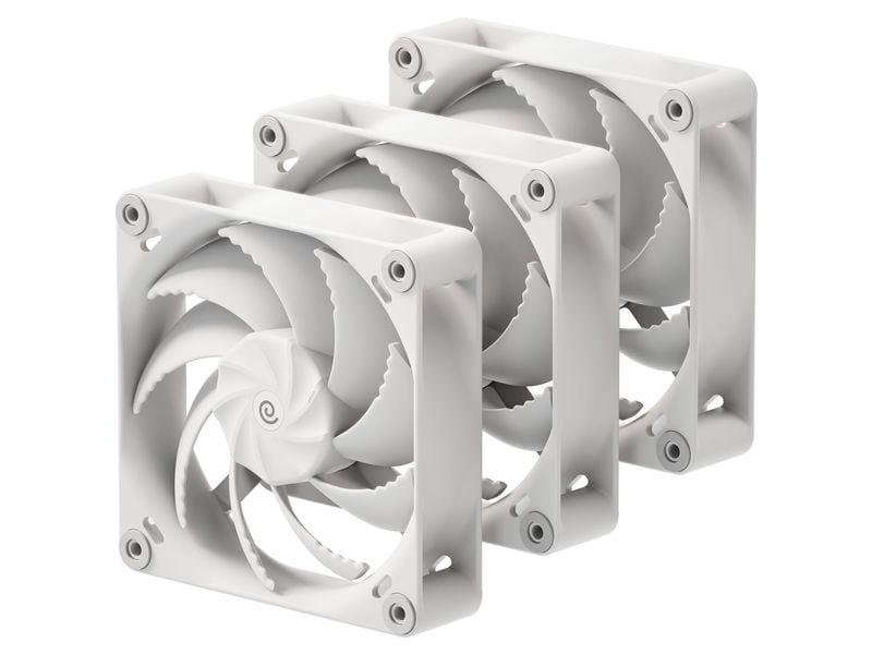 HAVN PC-Lüfter HAVN H12 PWM 120 mm Weiss 3 Stück