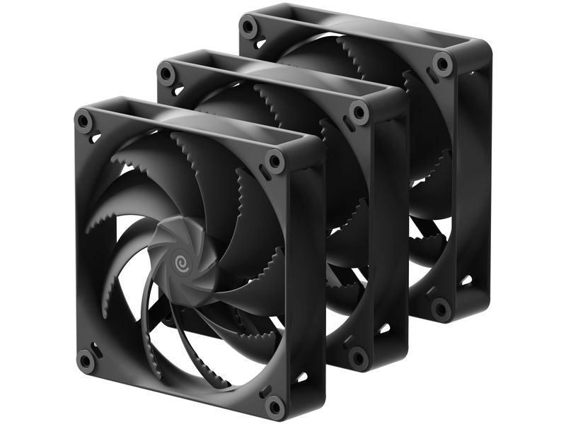 HAVN PC-Lüfter HAVN H14 PWM 140 mm Schwarz 3 Stück