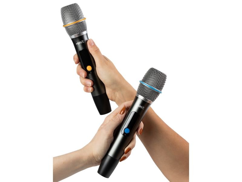 onit Karaoke Mikrofon UHF Wonderwall, 2 Stück