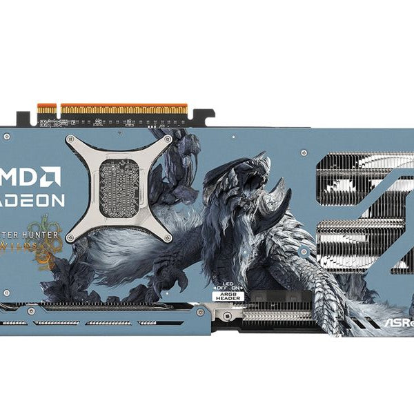 ASRock AMD Radeon RX 9070 XT Monster Hunter Wilds Edition 16GB