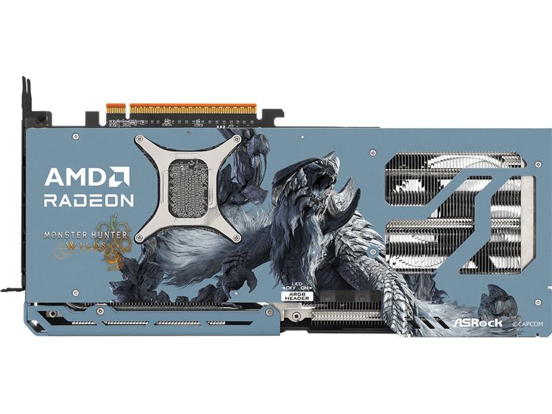ASRock AMD Radeon RX 9070 XT Monster Hunter Wilds Edition 16GB