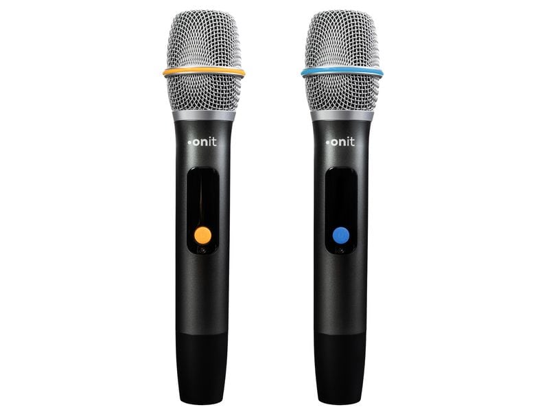 onit Karaoke Mikrofon UHF Wonderwall, 2 Stück