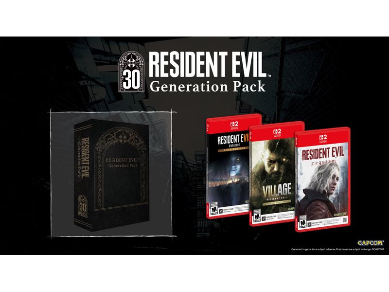 Capcom Resident Evil Generation Pack (Game-Key Card)