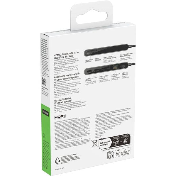 Belkin Dockingstation Connect 8-in-1 USB-C Hub