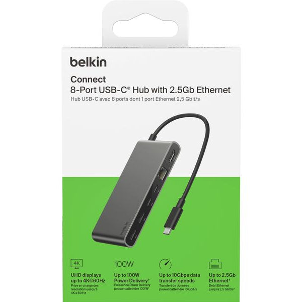 Belkin Dockingstation Connect 8-in-1 USB-C Hub