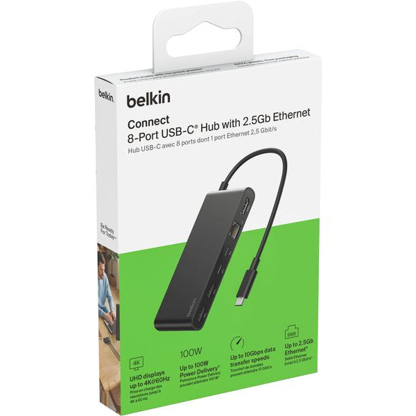 Belkin Dockingstation Connect 8-in-1 USB-C Hub
