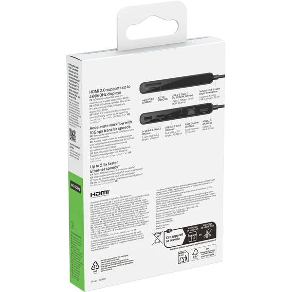 Belkin Dockingstation Connect 8-in-1 USB-C Hub