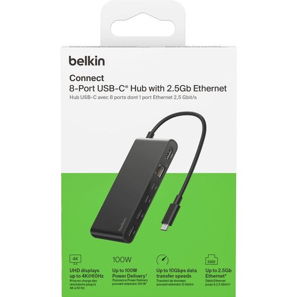 Belkin Dockingstation Connect 8-in-1 USB-C Hub