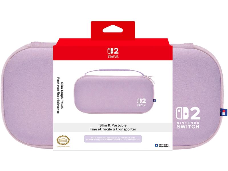 Hori Nintendo Switch 2 Tough Pouch - Lavender