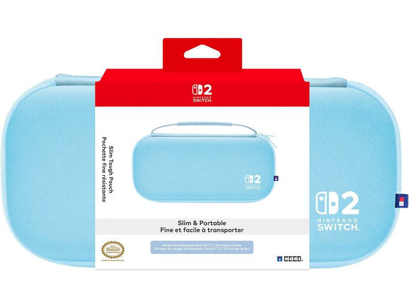Hori Nintendo Switch 2 Tough Pouch – Light Blue