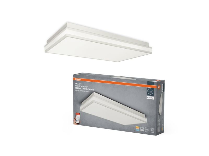 OSRAM Deckenleuchte SMART+ Orbis Magnet 60 x 30 cm, TW