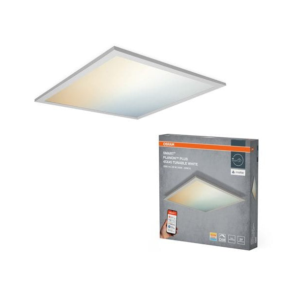 OSRAM LED-Panel 450 x 450 mm, 28 W, 2000 lm, 3000-6500 K, Weiss