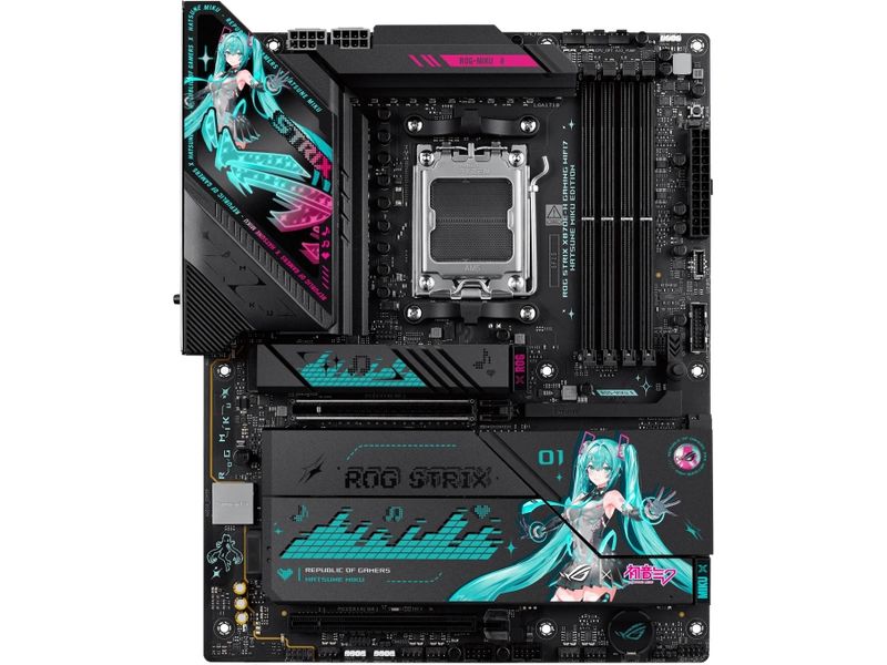 ASUS ROG Mainboard STRIX X870E-H GAMING WIFI7 Hatsune Miku Edition