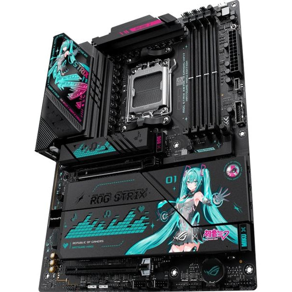 ASUS ROG Mainboard STRIX X870E-H GAMING WIFI7 Hatsune Miku Edition