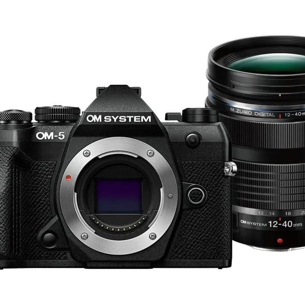 OM-System Fotokamera OM-5 Mark II Schwarz + 12-40 mm F2.8 PRO II Kit