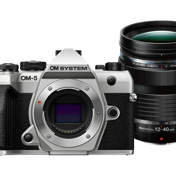 OM-System Fotokamera OM-5 Mark II Silber + 12-40 mm F2.8 PRO II Kit