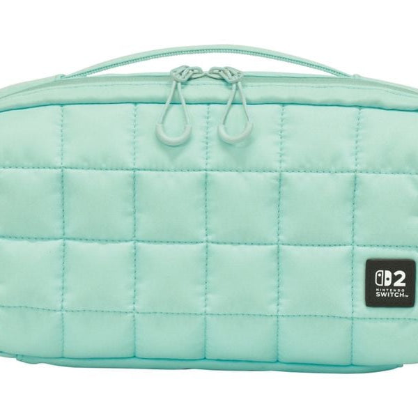 Hori Nintendo Switch 2 Tasche Green Quilted