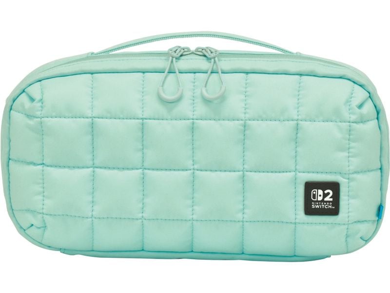 Hori Nintendo Switch 2 Tasche Green Quilted