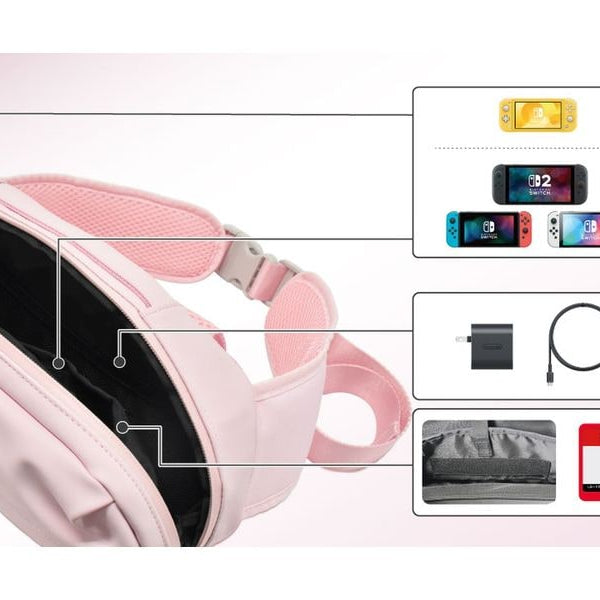 Hori Shoulder Bag Adventure Pack – Cozy Pink [NSW2]