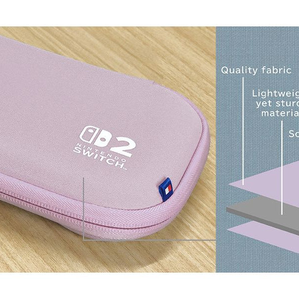 Hori Nintendo Switch 2 Tough Pouch - Lavender