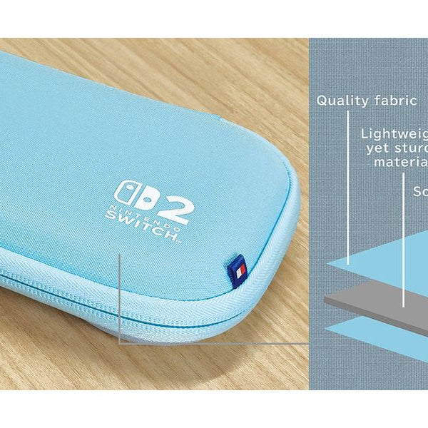Hori Nintendo Switch 2 Tough Pouch – Light Blue