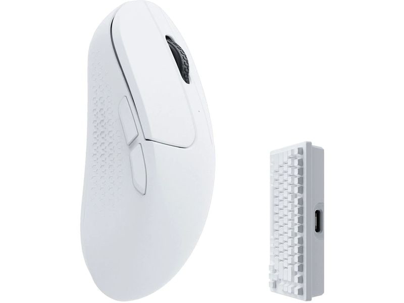 Keychron Gaming-Maus M3 Mini Wireless White 4000 Hz