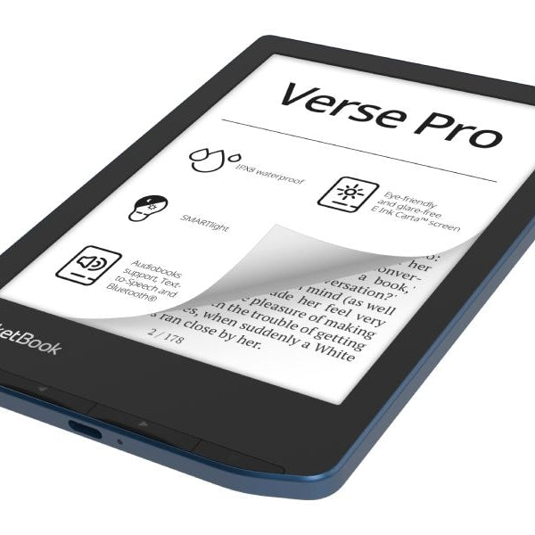 PocketBook E-Book Reader Verse Pro Azure Blue