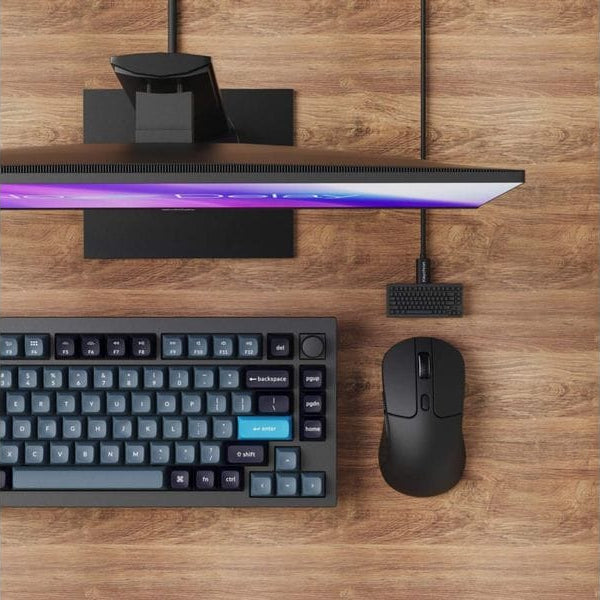 Keychron Gaming-Maus M3 Wireless Black 4000 Hz No RGB