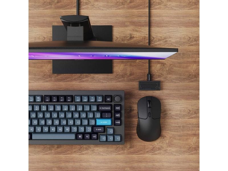 Keychron Gaming-Maus M3 Wireless Black 4000 Hz No RGB