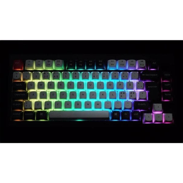 Keychron Gaming-Tastatur Q1 HE Carbon Black QMK Magnetic Switch