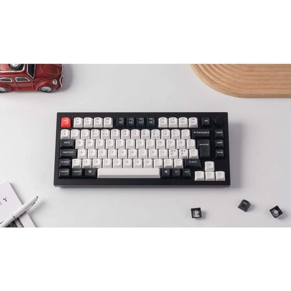 Keychron Gaming-Tastatur Q1 HE Carbon Black QMK Magnetic Switch
